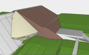 Dam Soil-Structure Interaction Model